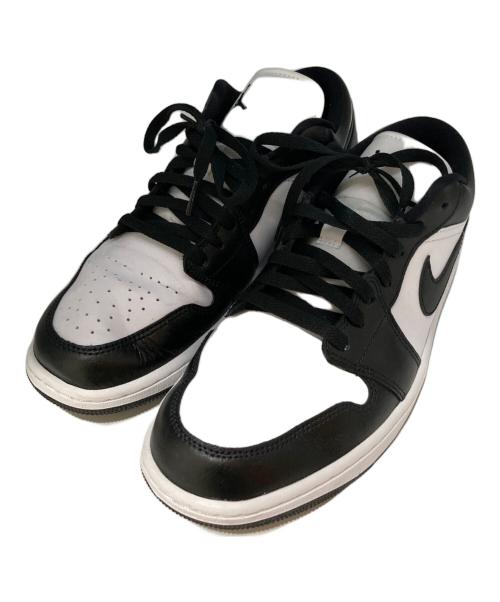 NIKE（ナイキ）NIKE (ナイキ) Women's Air Jordan 1 Low ブラック×ホワイト サイズ:28の古着・服飾アイテム