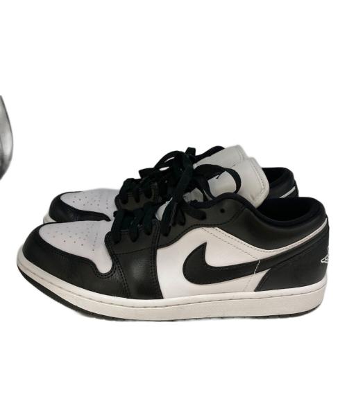 NIKE（ナイキ）NIKE (ナイキ) Women's Air Jordan 1 Low ブラック×ホワイト サイズ:28の古着・服飾アイテム