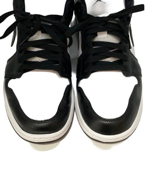 NIKE（ナイキ）NIKE (ナイキ) Women's Air Jordan 1 Low ブラック×ホワイト サイズ:28の古着・服飾アイテム