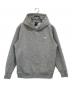 THE NORTH FACE（ザ ノース フェイス）の古着「Small Logo Heather Sweat Hoodie」｜グレー