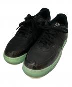 NIKEナイキ）の古着「Air Force 1 React LV8」｜ブラック×グリーン