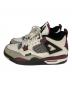 NIKE (ナイキ) Paris Saint-Germain (パリサンジェルマン) Air Jordan 4 Retro/CZ5624-100 ホワイト×パープル サイズ:28cm：14000円