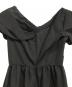 中古・古着 HER LIP TO (ハーリップトゥ) Twisted Ribbon Tiered Dress/1251305121 ブラック サイズ:Ｓ：14000円