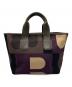 BALLY（バリー）の古着「ハンドバッグ」｜パープル×ブラウン