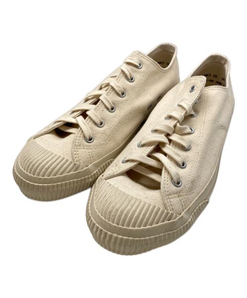 PRAS（プラス）PRAS (プラス) ローカットスニーカー ベージュ サイズ:26cmの古着・服飾アイテム