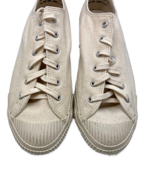 PRAS（プラス）PRAS (プラス) ローカットスニーカー ベージュ サイズ:26cmの古着・服飾アイテム