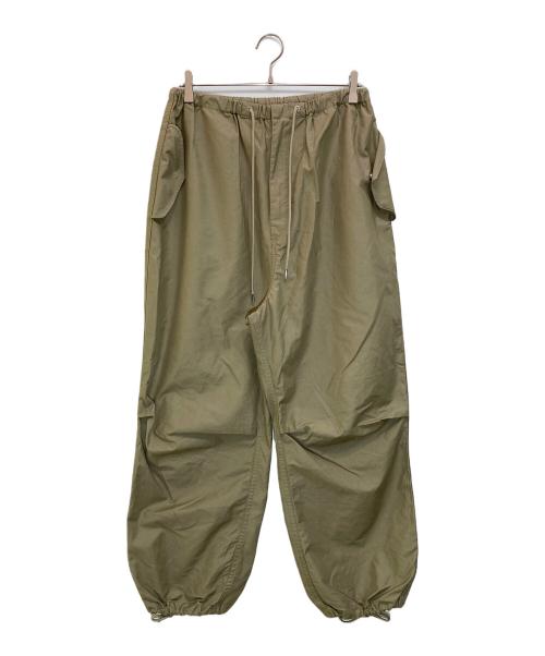 H BEAUTY&YOUTH（エイチ ビューティー&ユース）H BEAUTY&YOUTH (エイチ ビューティー&ユース) OLMETEX FATIGUE EASY PANTS オリーブ サイズ:SIZE　Mの古着・服飾アイテム