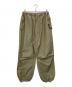 H BEAUTY&YOUTH（エイチ ビューティー&ユース）の古着「OLMETEX FATIGUE EASY PANTS」｜オリーブ