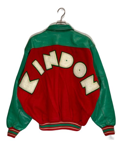 sailors（セイラーズ）SAILORS (セイラーズ) ヴィンテージスタジャン レッド×グリーン サイズ:下記参照の古着・服飾アイテム