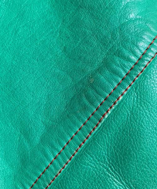 sailors（セイラーズ）SAILORS (セイラーズ) ヴィンテージスタジャン レッド×グリーン サイズ:下記参照の古着・服飾アイテム