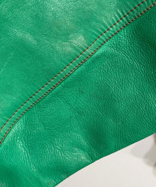 sailors（セイラーズ）SAILORS (セイラーズ) ヴィンテージスタジャン レッド×グリーン サイズ:下記参照の古着・服飾アイテム