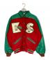 SAILORS（セイラーズ）の古着「ヴィンテージスタジャン」｜レッド×グリーン