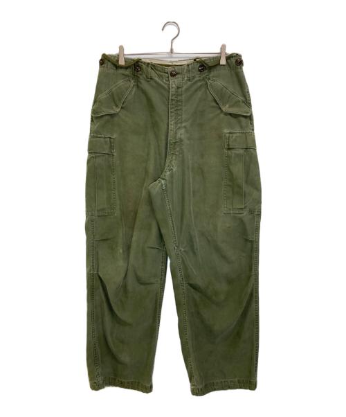 US ARMY（ユーエスアーミー）US ARMY (ユーエスアーミー) M-51 ボロミリタリーパンツ カーキ サイズ:-の古着・服飾アイテム