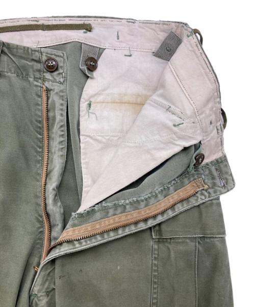 US ARMY（ユーエスアーミー）US ARMY (ユーエスアーミー) M-51 ボロミリタリーパンツ カーキ サイズ:-の古着・服飾アイテム