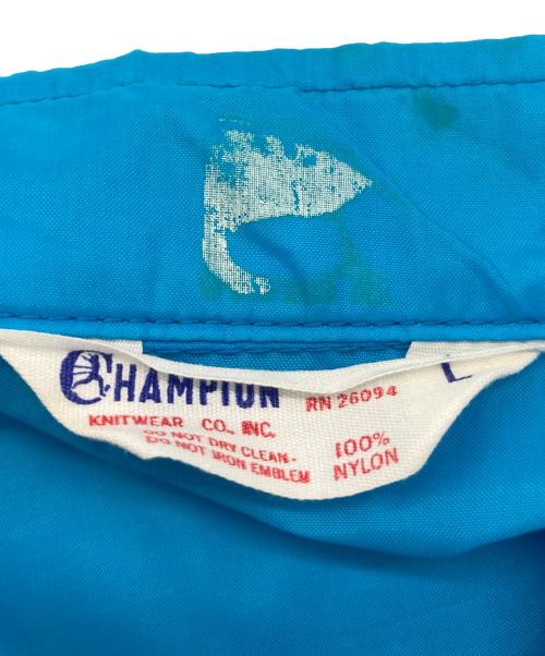 Champion（チャンピオン）Champion (チャンピオン) 60sナイロンジャケット スカイブルー サイズ:Lの古着・服飾アイテム