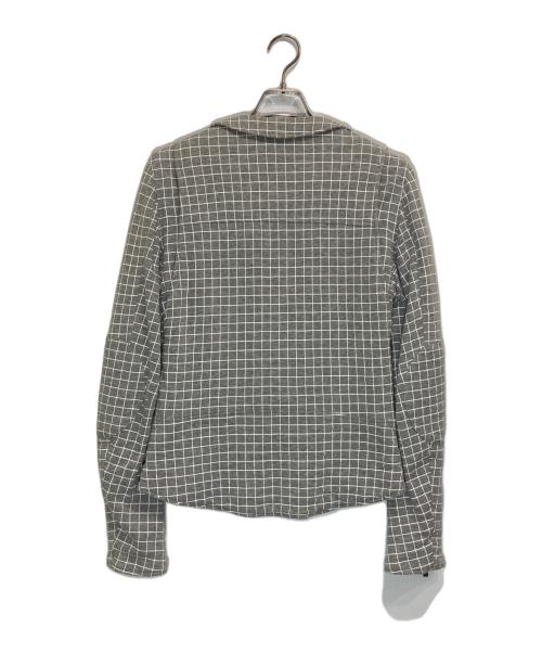 ANREALAGE（アンリアレイジ）ANREALAGE (アンリアレイジ) SHELLジャケット グレー サイズ:Lの古着・服飾アイテム