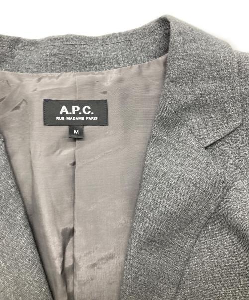 A.P.C.（アーペーセー）A.P.C. (アーペーセー) セットアップスーツ グレー サイズ:下記参照の古着・服飾アイテム