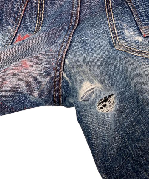 MARITHE+FRANCOIS GIRBAUD（マリテフランソワジルボー）MARITHE+FRANCOIS GIRBAUD (マリテフランソワジルボー) アーカイブデニムパンツ インディゴ サイズ:Mの古着・服飾アイテム