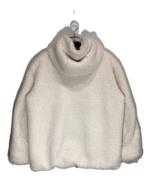 after label（アフターレーベル）AFTER LABEL (アフターレーベル) ボアダウンジャケット ホワイト サイズ:Lの古着・服飾アイテム