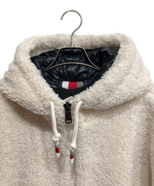 after label（アフターレーベル）AFTER LABEL (アフターレーベル) ボアダウンジャケット ホワイト サイズ:Lの古着・服飾アイテム