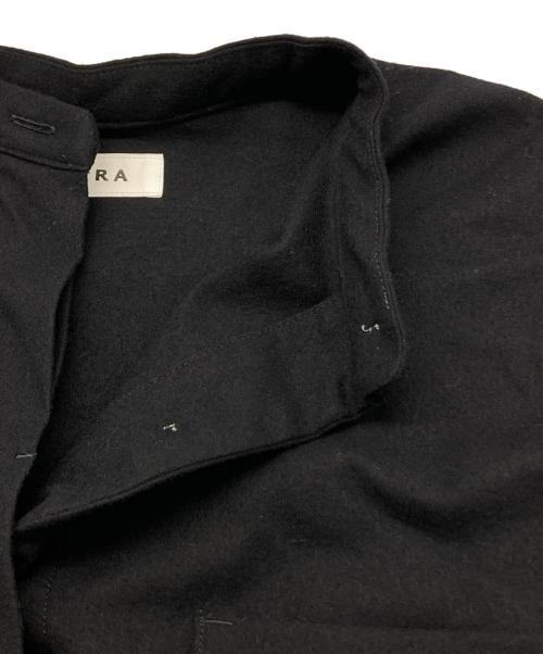 SACRA（サクラ）SACRA (サクラ) ウールロングシャツワンピース ネイビー サイズ:SIZE 38の古着・服飾アイテム