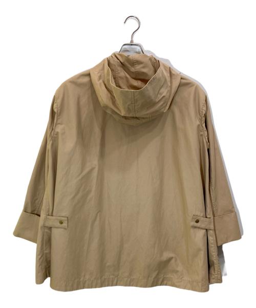 Spick and Span（スピックアンドスパン）Spick and Span (スピックアンドスパン) テントラインフーディブルゾン ベージュ サイズ:38の古着・服飾アイテム