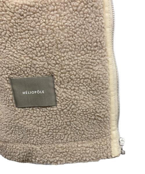 heliopole（エリオポール）heliopole (エリオポール) ECO MOUTON JACKET ベージュ サイズ:36の古着・服飾アイテム