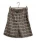 Burberry's（バーバリーズ）の古着「ノバチェックハーフパンツ」｜グレー