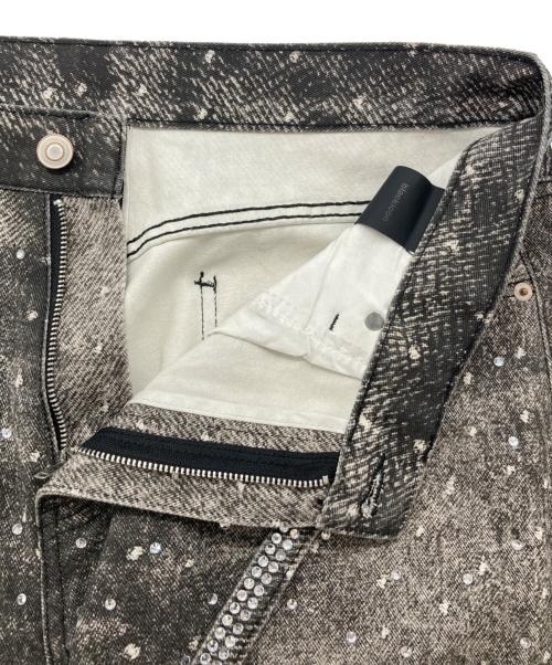 blackicon（ブラックアイコン）blackicon (ブラックアイコン) ストーンデニムパンツ グレー サイズ:34の古着・服飾アイテム