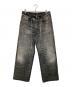 blackicon（ブラックアイコン）の古着「ストーンデニムパンツ」｜グレー