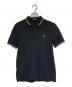 FRED PERRY（フレッドペリー）の古着「ポロシャツ」｜ブラック
