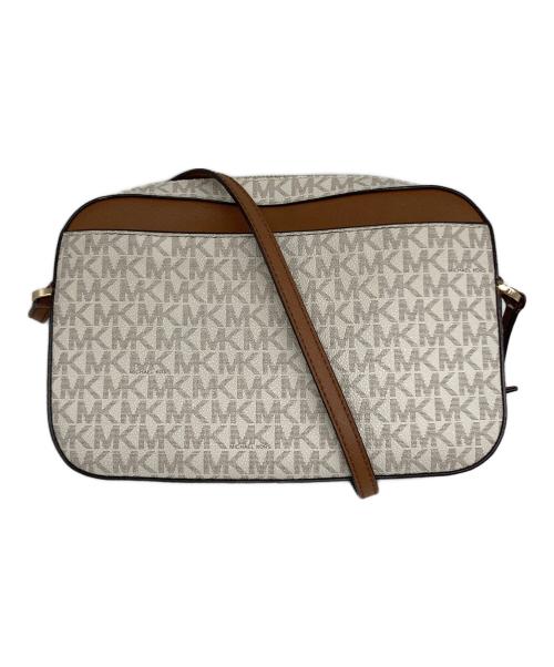 MICHAEL KORS（マイケル・コース）MICHAEL KORS (マイケルコース) ショルダーバッグ/35S1GTTC9B アイボリー×ブラウン サイズ:-の古着・服飾アイテム