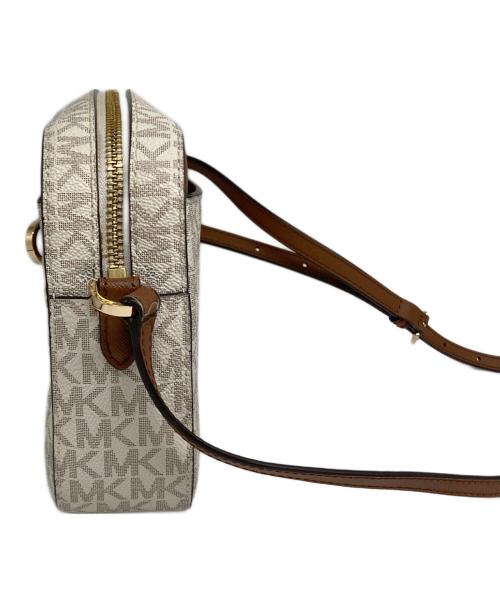 MICHAEL KORS（マイケル・コース）MICHAEL KORS (マイケルコース) ショルダーバッグ/35S1GTTC9B アイボリー×ブラウン サイズ:-の古着・服飾アイテム