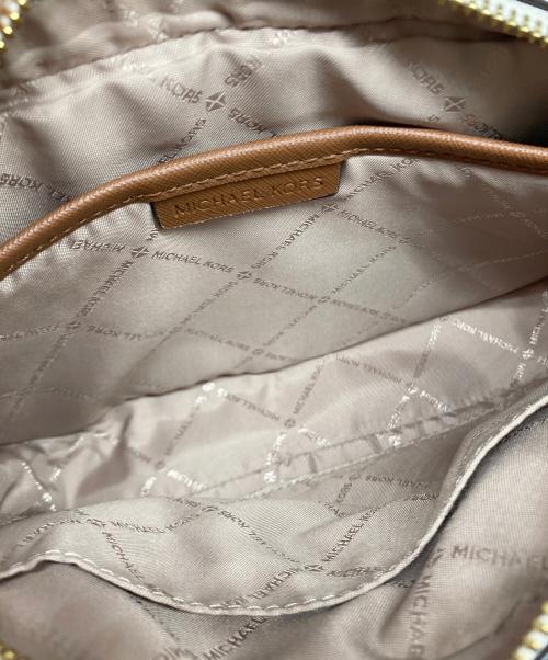 MICHAEL KORS（マイケル・コース）MICHAEL KORS (マイケルコース) ショルダーバッグ/35S1GTTC9B アイボリー×ブラウン サイズ:-の古着・服飾アイテム