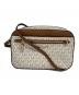 MICHAEL KORS（マイケルコース）の古着「ショルダーバッグ/35S1GTTC9B」｜アイボリー×ブラウン