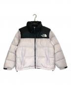 THE NORTH FACEザ ノース フェイス）の古着「Short Nuptse Jacket」｜ブラック×ピンク