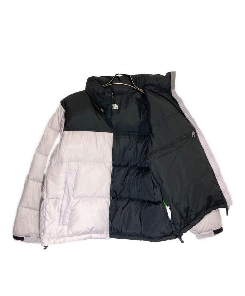 THE NORTH FACE（ザ ノース フェイス）THE NORTH FACE (ザ ノース フェイス) Short Nuptse Jacket ブラック×ピンク サイズ:Ｌの古着・服飾アイテム