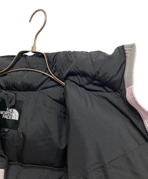 THE NORTH FACE（ザ ノース フェイス）THE NORTH FACE (ザ ノース フェイス) Short Nuptse Jacket ブラック×ピンク サイズ:Ｌの古着・服飾アイテム