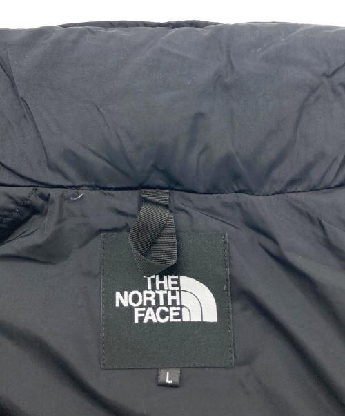 THE NORTH FACE（ザ ノース フェイス）THE NORTH FACE (ザ ノース フェイス) Short Nuptse Jacket ブラック×ピンク サイズ:Ｌの古着・服飾アイテム