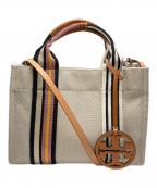 TORY BURCHトリーバーチ）の古着「MILLER MINI TOTE」｜ベージュ
