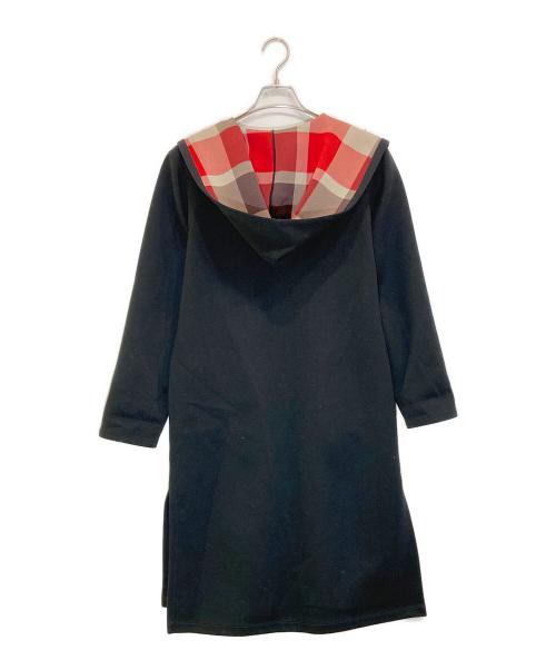 BLUE LABEL CRESTBRIDGE（ブルーレーベルクレストブリッジ）BLUE LABEL CRESTBRIDGE (ブルーレーベルクレストブリッジ) リバーシブルコート ブラック サイズ:28の古着・服飾アイテム