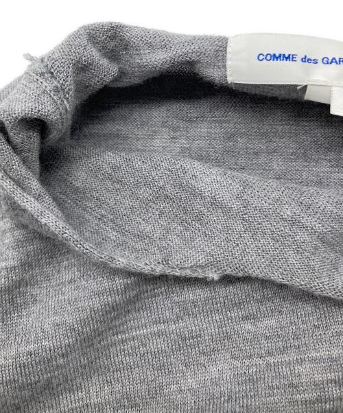 COMME des GARCONS SHIRT（コムデギャルソンシャツ）COMME des GARCONS SHIRT (コムデギャルソンシャツ) invaderグラフィック ニット グレー サイズ:Lの古着・服飾アイテム
