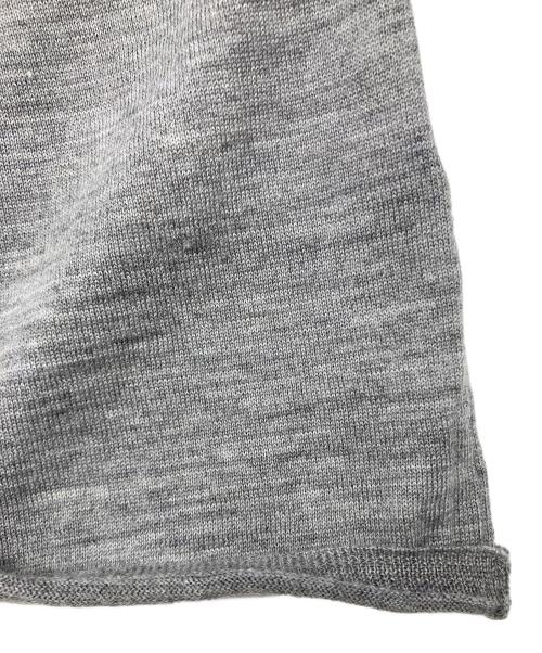 COMME des GARCONS SHIRT（コムデギャルソンシャツ）COMME des GARCONS SHIRT (コムデギャルソンシャツ) invaderグラフィック ニット グレー サイズ:Lの古着・服飾アイテム