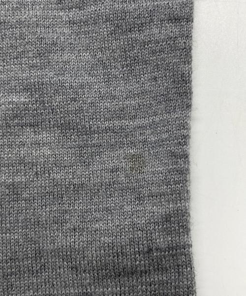 COMME des GARCONS SHIRT（コムデギャルソンシャツ）COMME des GARCONS SHIRT (コムデギャルソンシャツ) invaderグラフィック ニット グレー サイズ:Lの古着・服飾アイテム