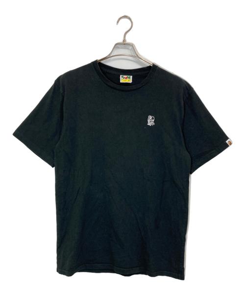 A BATHING APE（ア ベイシング エイプ）A BATHING APE (ア ベイシング エイプ) プリントTシャツ/001TEG201030X ブラック サイズ:XLの古着・服飾アイテム