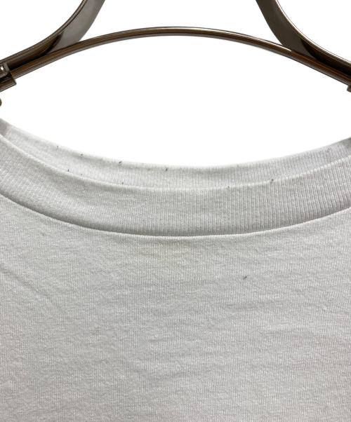 A BATHING APE（ア ベイシング エイプ）A BATHING APE (ア ベイシング エイプ) General Bape Is Bathing T-Shirt ホワイト サイズ:Lの古着・服飾アイテム