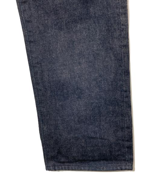 EVISU（エヴィス）EVISU (エヴィス) 黒カモメペイントデニムパンツ インディゴ サイズ:W36の古着・服飾アイテム