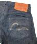 中古・古着 EVISU (エヴィス) 黒カモメペイントデニムパンツ インディゴ サイズ:W36：20000円
