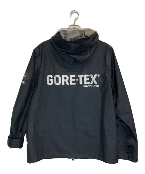 stussy（ステューシー）stussy (ステューシー) GORE-TEX PRODUCTS マウンテンパーカー ブラック サイズ:XLの古着・服飾アイテム