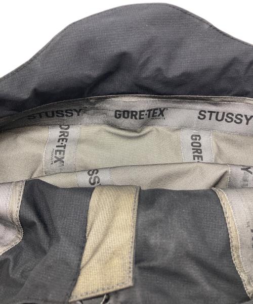 stussy（ステューシー）stussy (ステューシー) GORE-TEX PRODUCTS マウンテンパーカー ブラック サイズ:XLの古着・服飾アイテム